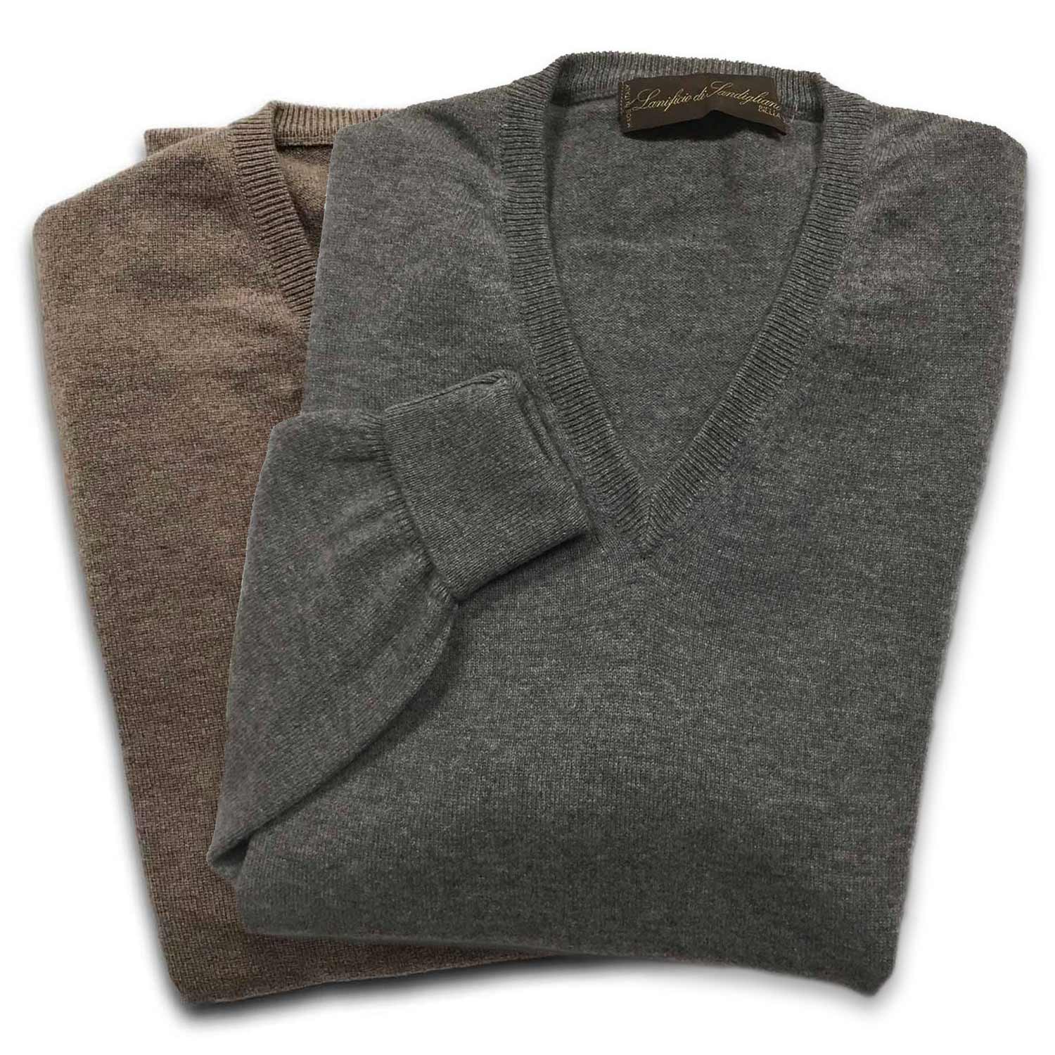 pullover-cashmere-scollo-v-polso